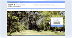 Desktop Screenshot of inmobiliariarosta.com.ar